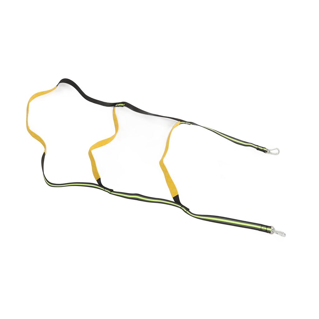 Boat Marine Rope Ladder Boarding Rope Ladder for Inflatable Boat Kayak Motorboat Canoeing Fluorescent Green 3 Stairs