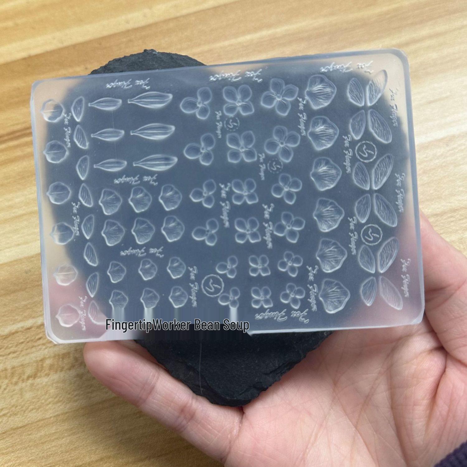 Ultra-Thin 3D Butterfly Silicone Nail Art Mold for DIY Decoration