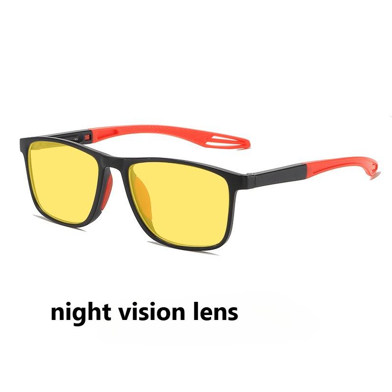 Ultra Light Sports Night Vision Anti Blue Light Sunglasses for Women Men Gaming Specific Mobile Phones Computers Eye Protection