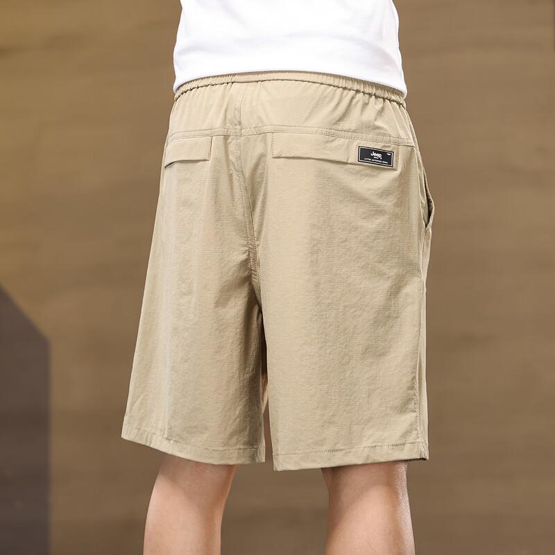 JEEP Men's Casual Straight-Leg Shorts