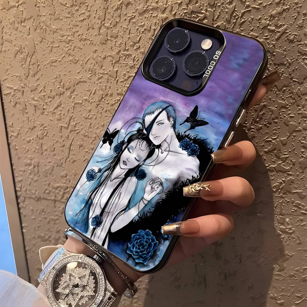 P-Paradise Kiss Manga Phone Case For iPhone 16,15,14,13,12,11,Pro,XS,Max,Plus,Mini,SE Black Candy Matte Shockproof Cover