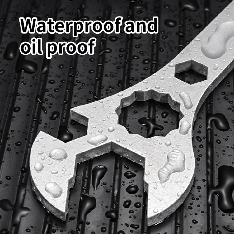 Corrosion Resistant Wrench Maintenance Tool MultiSize Nut Adjuster Compactly Body With Clear Engraveds Scale Spanner