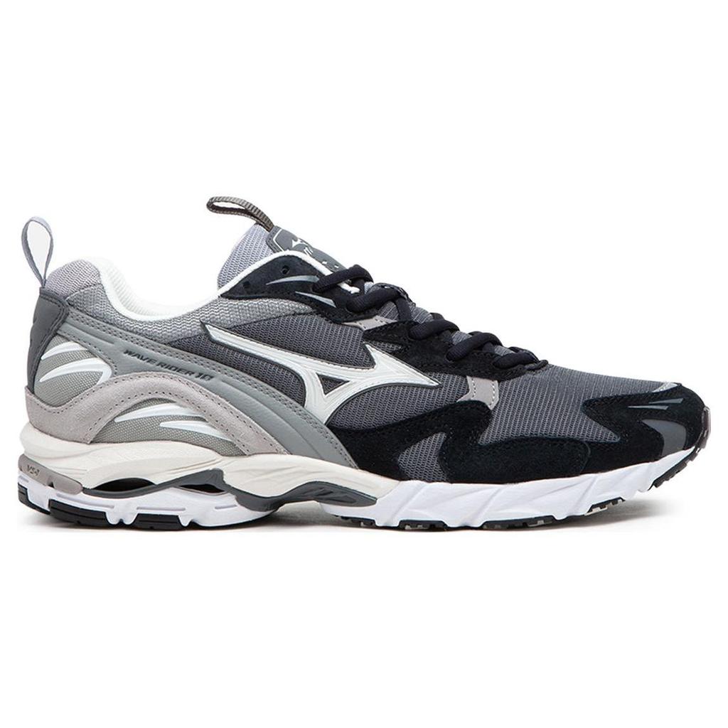 Mizuno Wave Rider 10 Dark Shadow Men Sneakers Grey Snow-White Opal-Grey D1GA222612