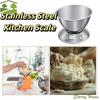 Automatic shutdown Stainless Steel Kitchen Scale Temperature display Zero peeling Kitchen Electronic Scale Unit conversion