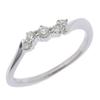 4℃ 5P Ring K18 White Gold/diamond #4.1(US Size) 1.6g Women Used