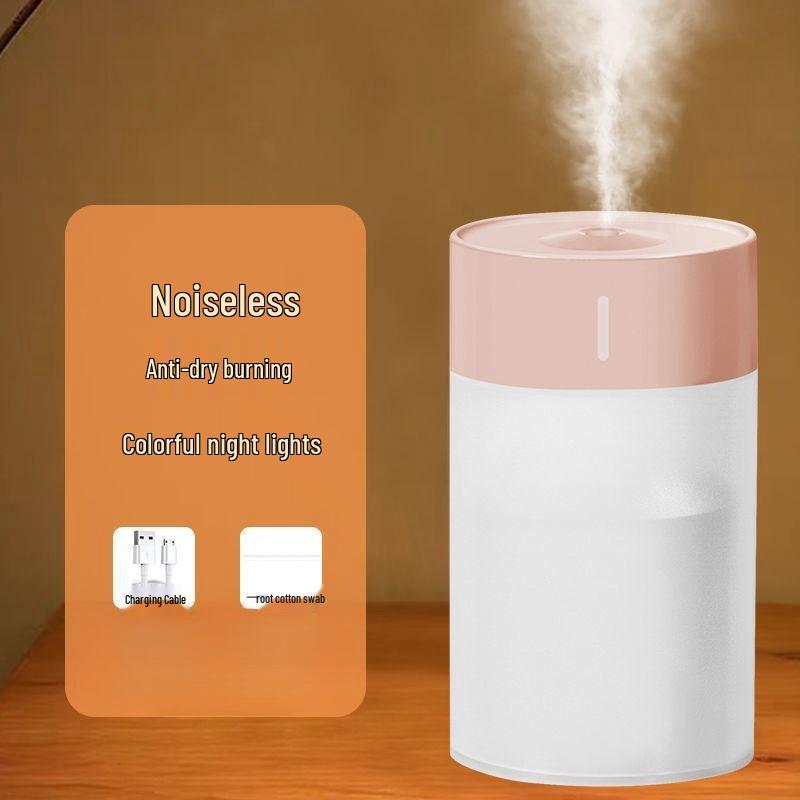 2024 Compact USB Desktop Air Humidifier for Home, Bedroom, Office, and Classroom