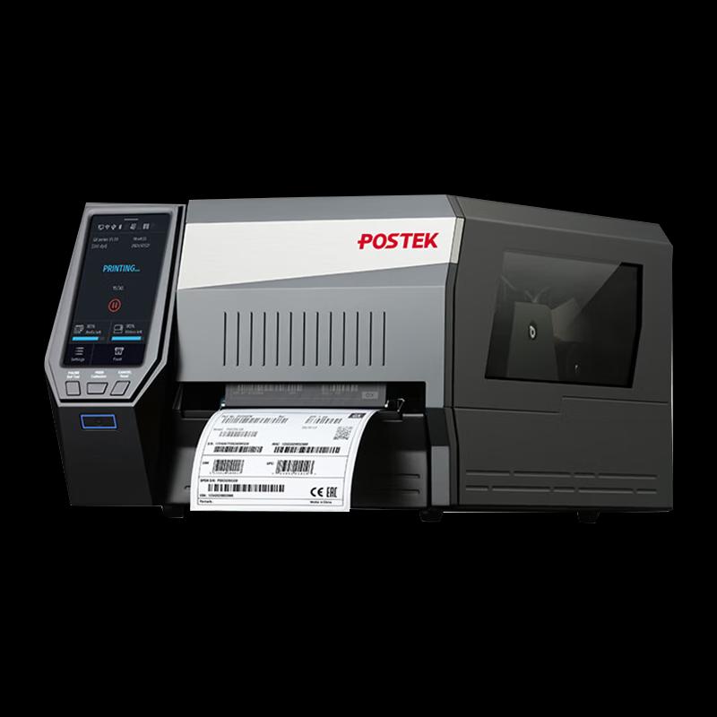 POSTEK GX3 300dpi Industrial Thermal Transfer Label Printer with A400S Cutter