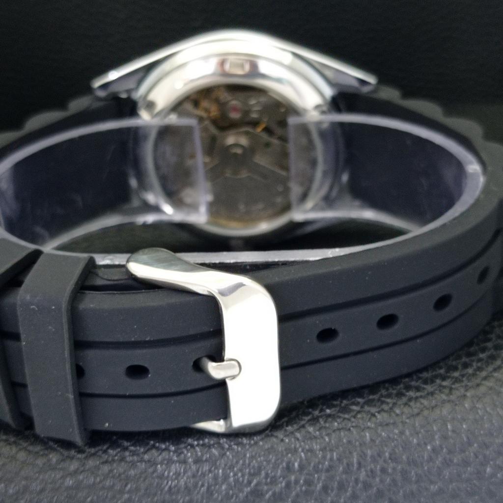 REFURBISHED SEIKO AUTOMATIC 6309A JAPAN MENS VINTAGE SILVER DIAL WATCH a701700-5 R206c-a701700