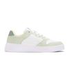 Li Ning Floating Boat Box, Glücksklee Abriebfest Rutschfest Niedrig geschnittene Skateboard-Schuhe Damen Grün Weiß AGCS420-6(TeamA-S-BOX)
