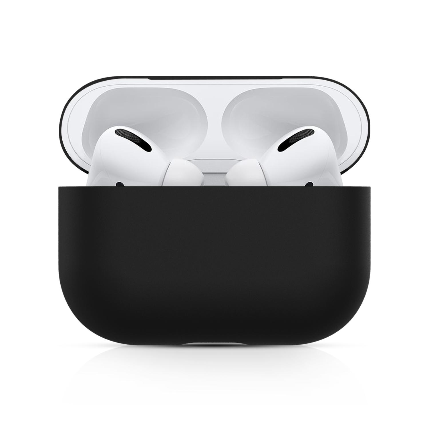 

Силиконовый чехол для Airpods Pro Чехол беспроводной Bluetooth для Apple Air pods pro Чехол Чехол для наушников Чехол чёрный