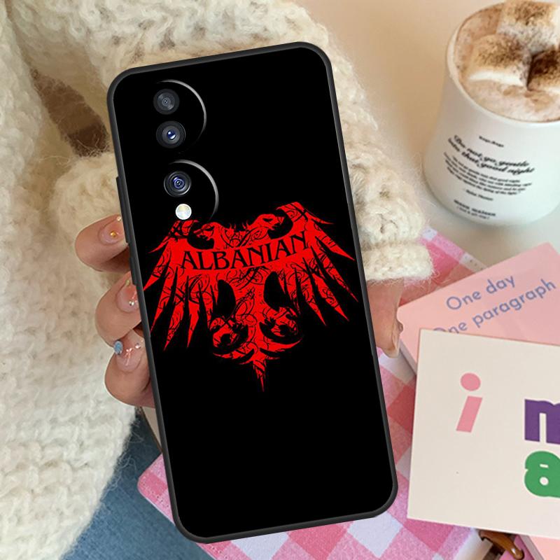 

Albania Flag For Honor Magic 8 Pro 6 5 7 Lite Case For Honor 50 70 90 200 400 X8b X9a X9b X9c X9d Win RT Honor Win
