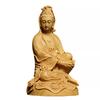Huangyang Wood Carving, Car Ornaments, Home Decoration Crafts, Gifts, Wooden Carvings, Buddha Statues, Guanyin Bodhisattva