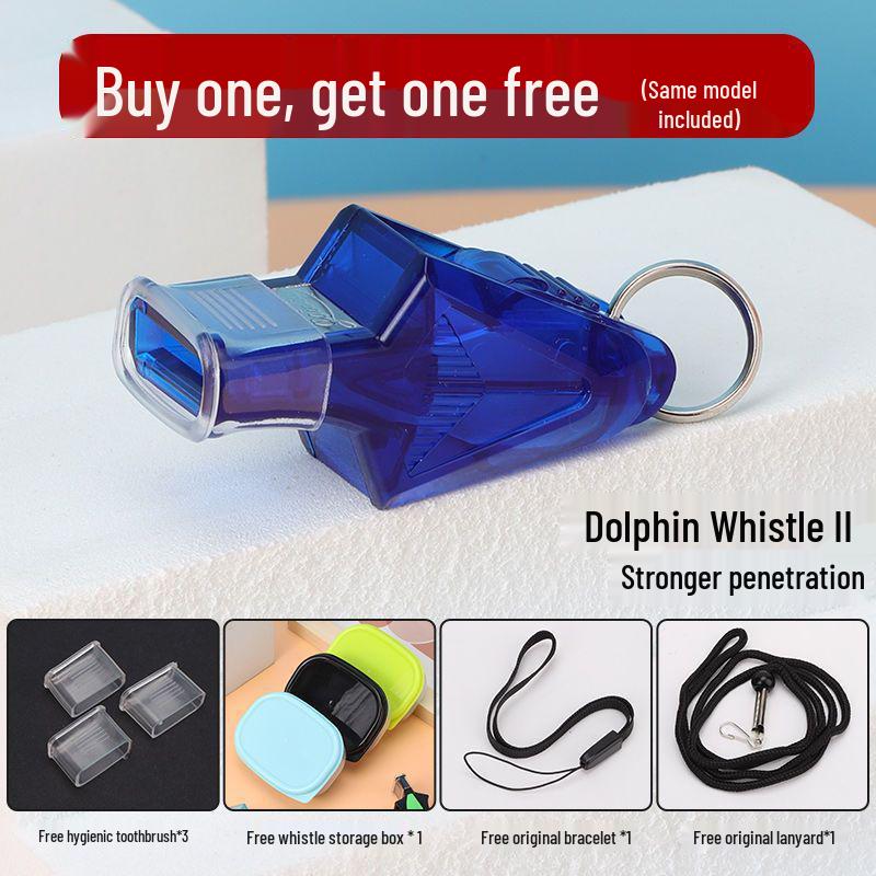 Dolphin Outdoor Sports Coach Whistle for Basketball, Volleyball, Football, Military & Referee Training