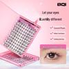 Nine-Tailed Rabbit Glue-Free Self-Adhesive False Eyelashes - Natural Thick & Soft Style