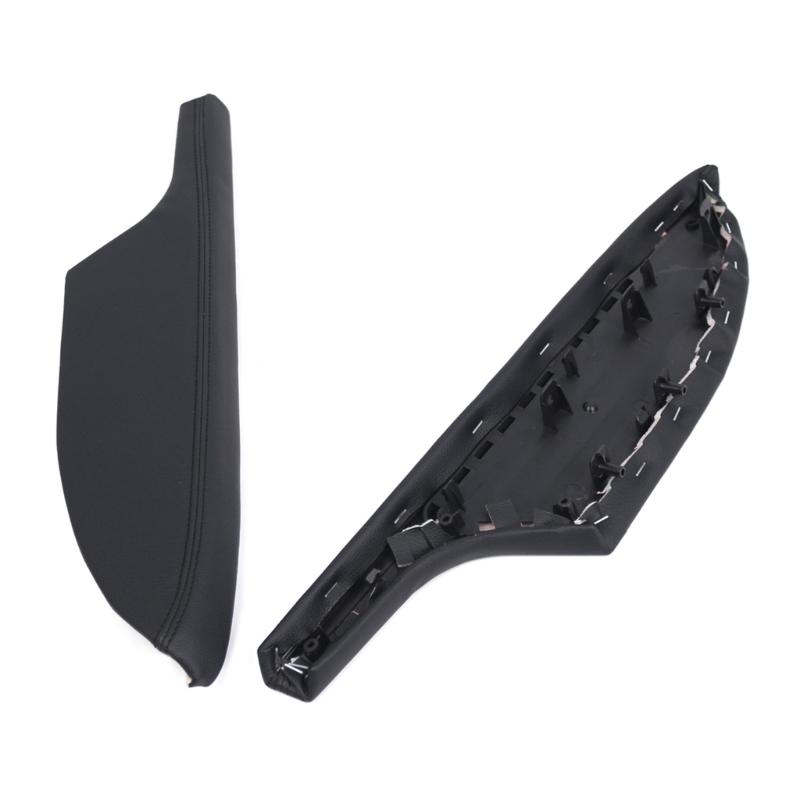 Car Interior Panels Armrest Lid Front Door Panel Armrest Cover Protectors For 2008-2012 Accord Coupe