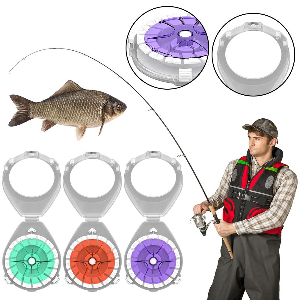 Fishing Main Line Storage Box Multifunctional Fishing Line Winding Board with Anti-Reversal Device Fishing Accessories
