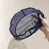 Mesh sequined beret women's summer thin breathable British hollow painter hat temperament elegant Internet celebrity Internet celebrity