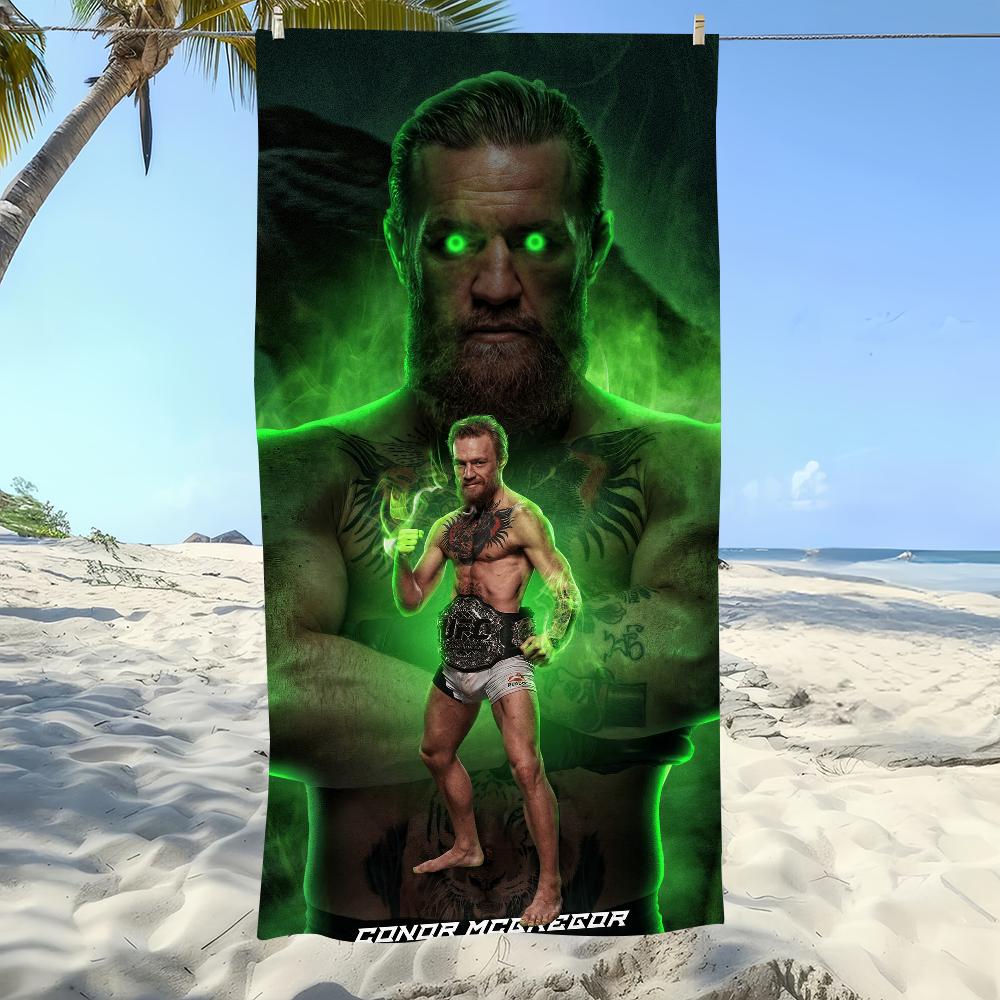 Champion Boxer C-Conor Mcgregor U-UFC Handtuch Weich Pool Geschenk Für Reise Fitnessstudio Dusche Camping Schnelltrocknend Sport Großes Strandhandtuch