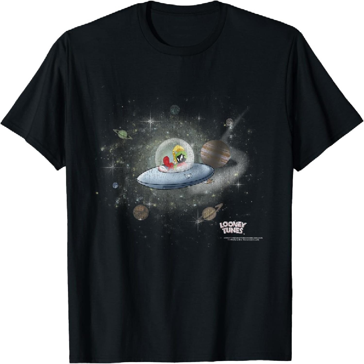 Looney Tunes Marvin The Martian In Flight T-Shirt XXXXXL разноцветный