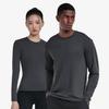 Ballop Unisex Aerowarm Warm-Up Long Sleeve Charcoal