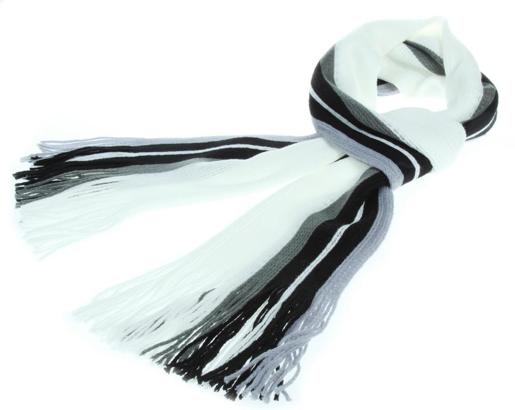 Autumn/Winter Men's Tassel Striped Snood Scarf - Thickened & Widened