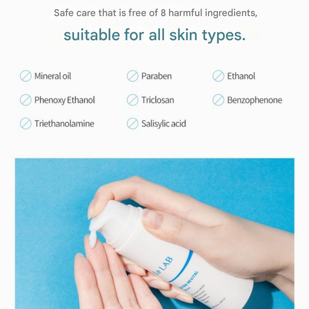 LeLAB Ultra Revital Cream 50ml Y-Zone Cream, a moisturizer, helps prevent itching & inflammation, & suppresses bacterial growth