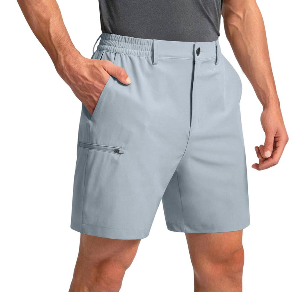 Men's Casual Sports Straight-leg Shorts - Men's Multi-pocket Work Pants