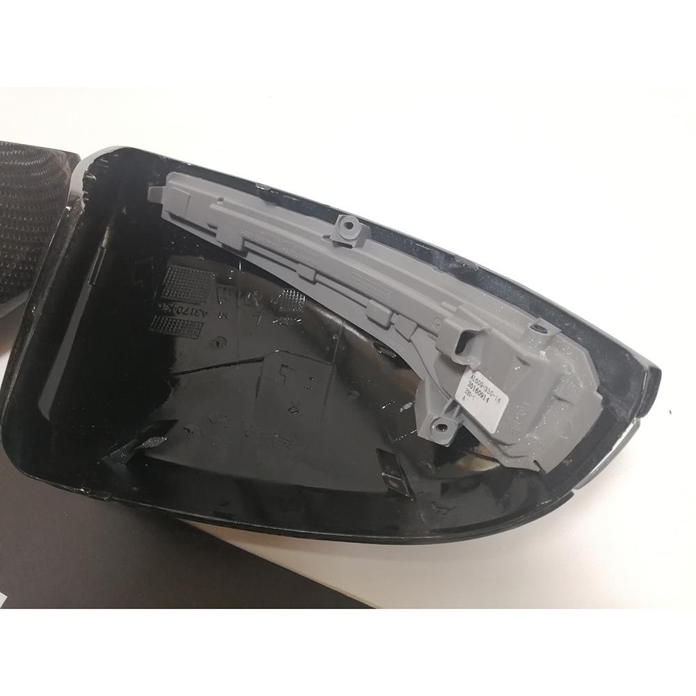 Carbon Fiber Rearview Mirror Cover for Mercedes-Benz C E S CLS GLC W205 W213 C238