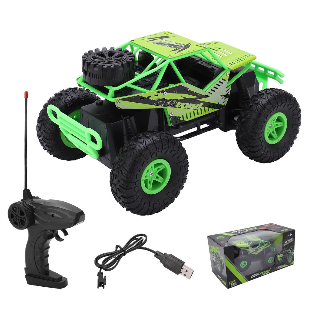 2.4G 1:16 Alloy Climlbing Car Remote Control OffLoad Model Car Children Electric Car Toy(Orange )