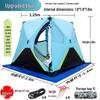 Instant Open Fully Automatic Winter Fishing Tent - No Assembly Needed, Thickened for Warmth and Cold Protection, Ideal for Camping and Ice Fishing.