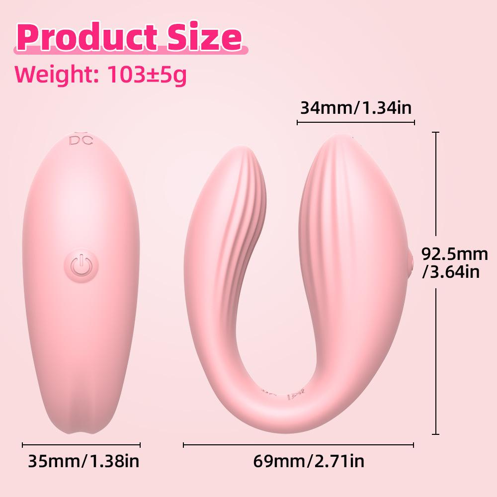 Wearable Couples Pleasure APP Control Vibrator Silicone Waterproof Adult Sex Toys G-Spot 10 Vibration Modes Masturbator Dildo