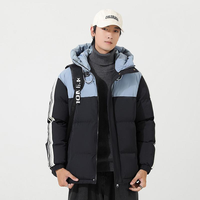 

Мужские осенне-зимние новые мужские и женские хлопковые пальто, пуховые толстые хлопковые пальто, пальто-пуховики, хлопковые пальто с капюшоном для мужчин 3XL