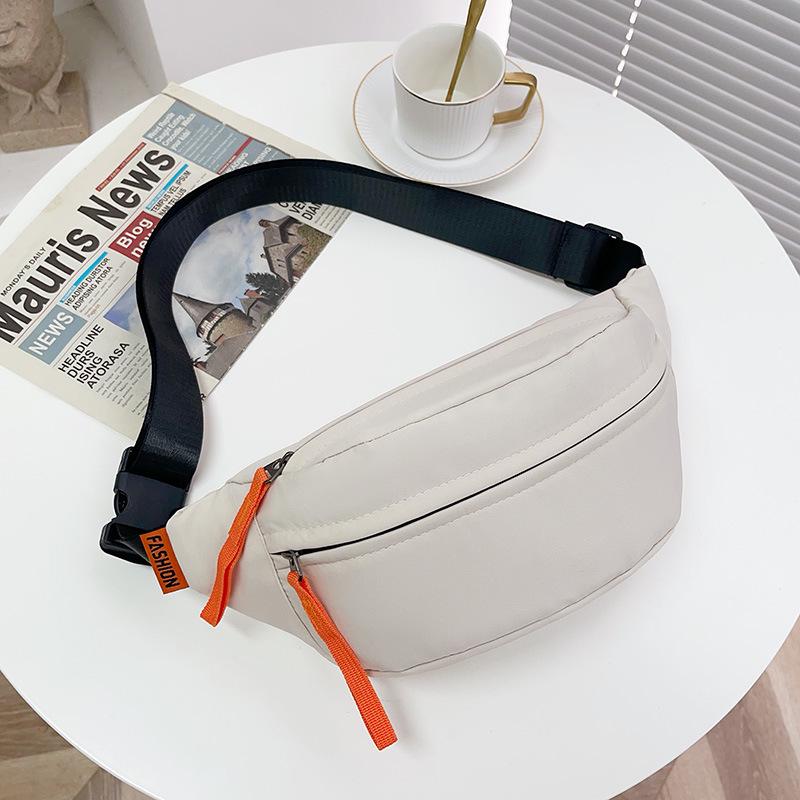 Men's Wear-Resistant Crossbody Bag: Trendy, Simple, Sports-Style Mobile Waist & Chest Bag