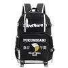Japanese Cartoon Print Teen Student Schoolbag Outdoor Leisure Large Capacity Travel Backpack