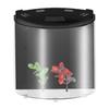 DC 5V 5L USB Aquarium Halbmond Aquarium Acryl Große Kapazität Schreibtisch Aquarienfisch Haustierbedarf Mini LED Aquarium