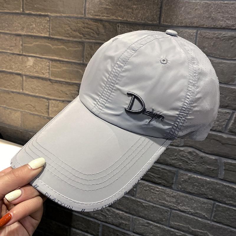 Hat Summer Thin Quick Drying Cap Outdoor Sun Protection Travel Fishing Sun Hat Extended Brim Baseball Cap