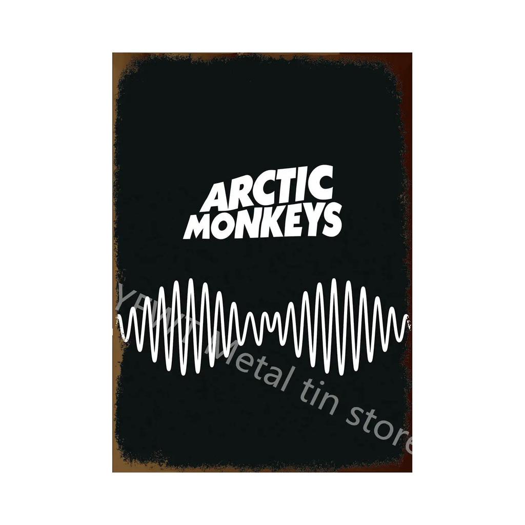 Vintage Music and Guitar Lovely Gift Metal Tin Signs Wall Decor Art Posters Bar Retro Plaques Painting Home Decor