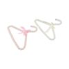 Children Home Plastic Simulated Pearl Clothes Peg Hanging Rack Organizer Pet Hanger Clothes Hanger