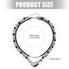 Unique Heart Shaped Bead Necklace Adjustable Length For Women Trendy Accessory Lightweight Comfort Gift