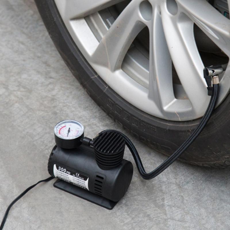 auto Air Pump Tire Inflator Car Electric Mini 25L/Min Portable Air Compressor For Car Motorcycles Bicycle Inflatable