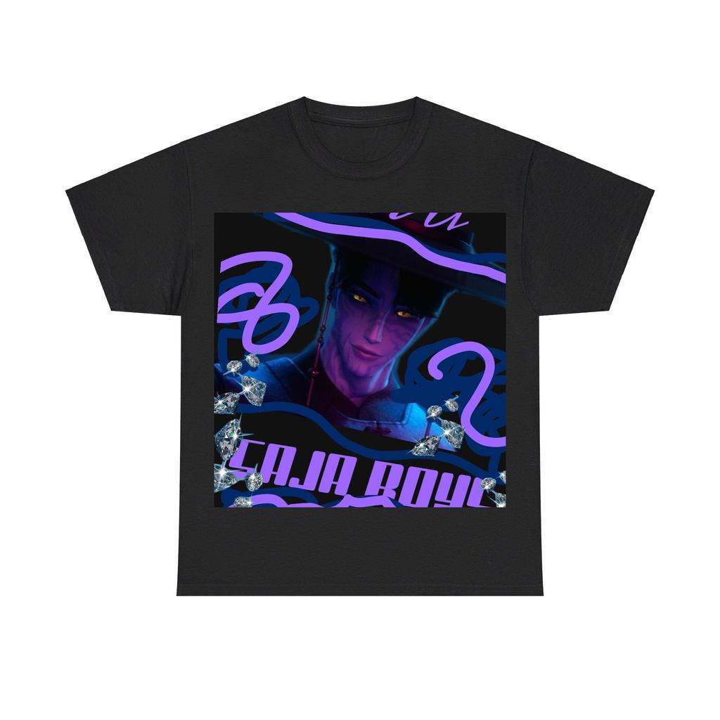 Kpop Demon Hunter Saja Boys T-shirt Harajuku O-neck Casual Anime T-Shirt Tops Unisex