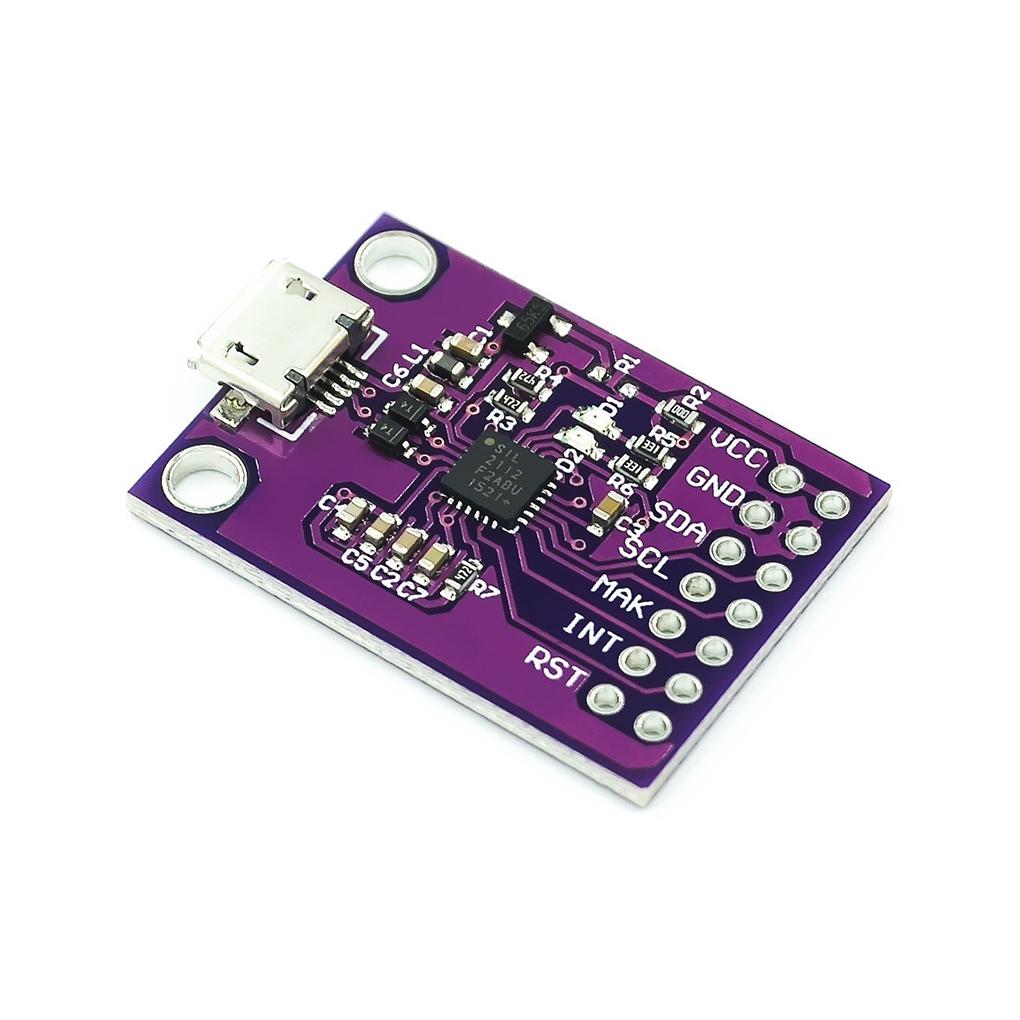 

Заміна плати перетворювача USB на I2C Професійний універсальний комунікаційний модуль Плати для налагодження Аксесуар для друкованої плати