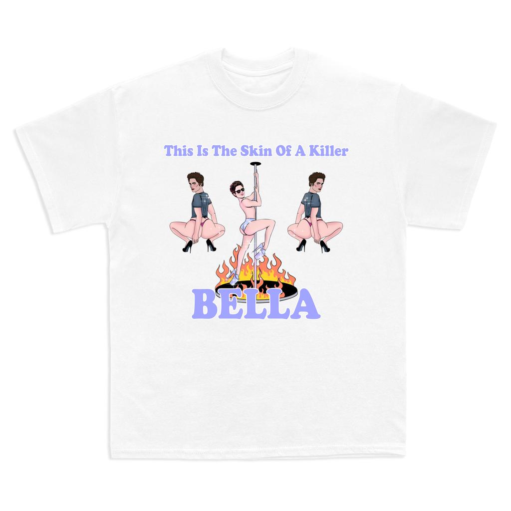 Y2K Trend Fashion Print Short Sleeve Edward Funny Shirt Hip Hop Retro Top Casual Loose Cotton Tshirt Sports Street Wear Unisex