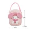 Morimoto Sangyo Plush Pouch Boa Mini Pouch Sanrio My Melody H13 x W9 x RM-8155 D7.5cm