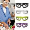 1PC Spicy and tear resistant onion cutting glasses Onion cutting plastic goggles Kitchen sponge goggles Kitchen tools