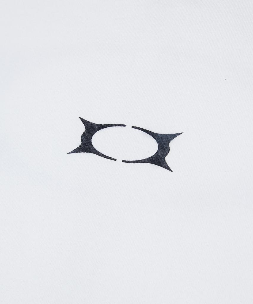 CRITIC Og Wormhole Logo Crop T-Shirts White