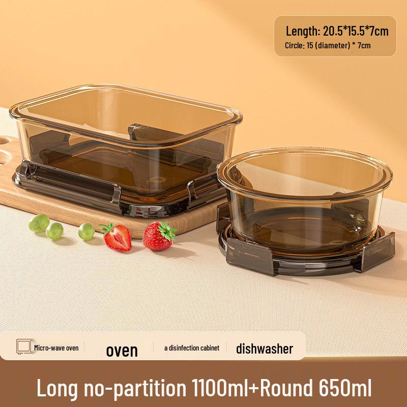 

Shuogang Tiangong Microwaveable Glass Lunch Box Set