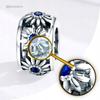 Charms Flowers Bead Beads Cubic Zirconia Charms Pr 925 S925