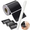 5ml 1Roll/120 Pcs Reusable Blackboard Sticker With 1 Free Erasable