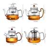 Teapot Water Bottle Gooseneck Kettle French Press Glass With Lid Thermos Bottle Home Appliance Kitchen Accessories Electric Pot